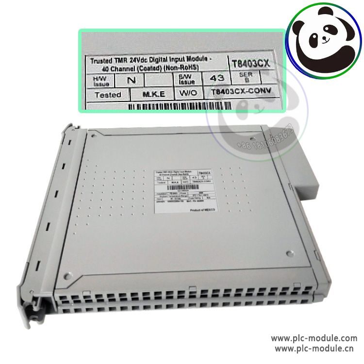 Rockwell ICS Triplex T8403CX Trusted TMR 24VDC 数字输入模块