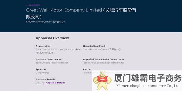 长城汽车成功通过CMMI 5级全球软件领域最高级别认证