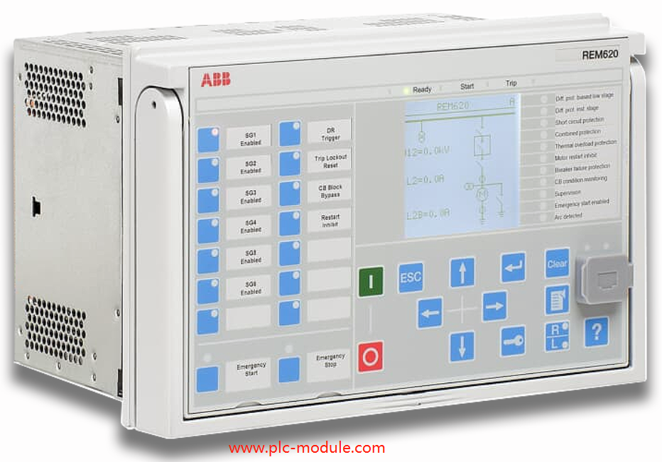 ABB REM620 MOTOR PROTECTION CONTROL RELAY