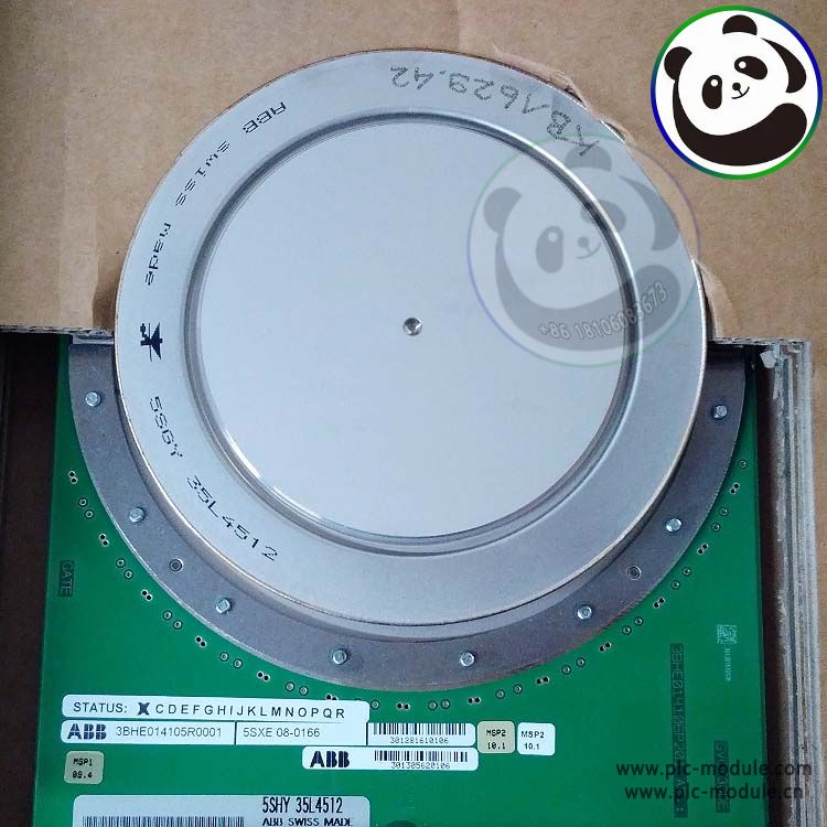 ABB 5SHY35L4512 3BHE014105R0001 5SXE08-0166 Asymmetric Integrated Gate-Commutated Thyristor