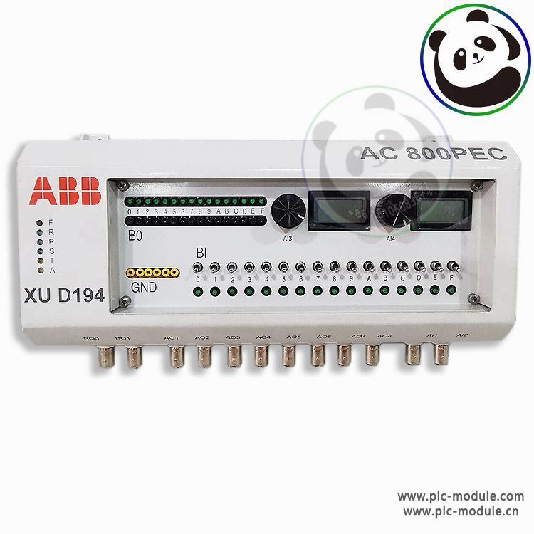 ABB XUD194 | 3BHC018137R0001 | AC 800PEC MODULE | XU D194 A