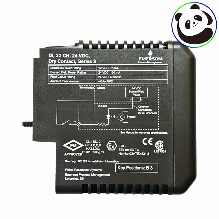 EMERSON VE3008 MQ Controller Module