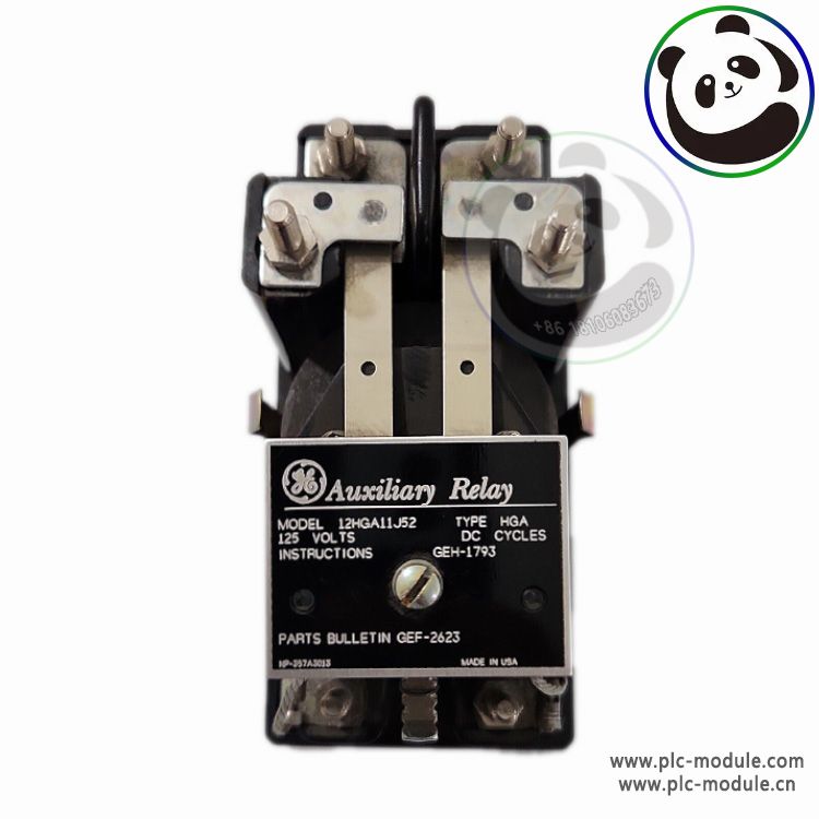 GE 12HGA11J52 Auxilary Relay Type HGA.jpg