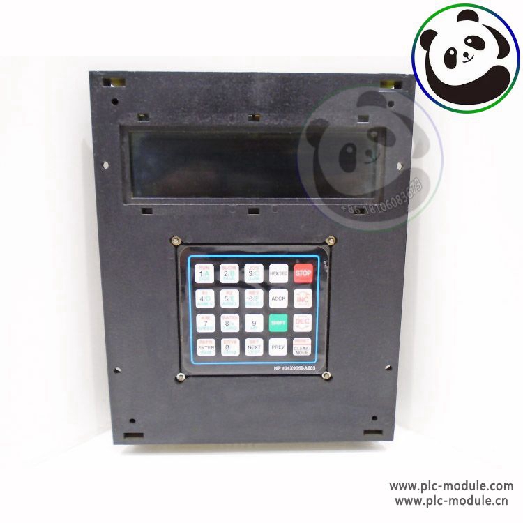 GE 104X905BA603 | G-95-149-H-9550 | OPERATOR CONTROL PANEL